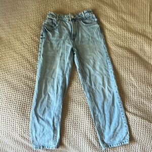 Zara girls straight leg jeans